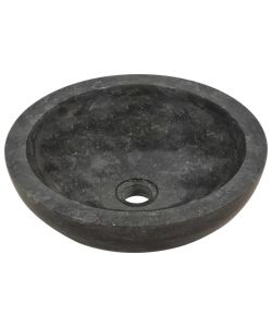 Lavandino 40x12 cm in Marmo Nero