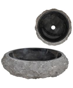 Lavandino 40x12 cm in Marmo Nero