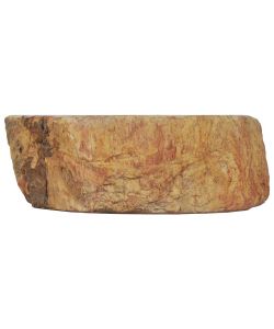 Lavandino 45x35x15 cm in Pietra Fossile Crema