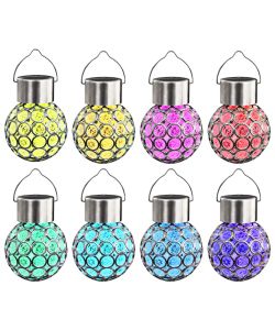Lampade Solari a Sospensione 8 pz Luci a LED RGB