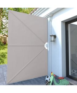 Tenda Laterale per Terrazza Pieghevole Crema 300x200 cm