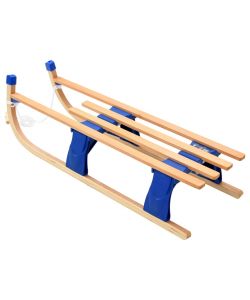 Slittino Pieghevole in Legno 110 cm