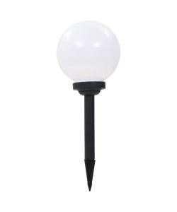 Lampade Solari da Esterni Sferiche 3 pz LED RGB 20 cm