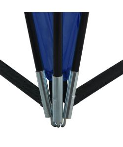 Tendone per Feste ad Arco 450x450x265 cm Blu Scuro