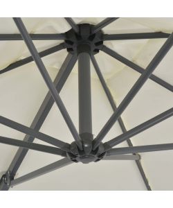vidaXL Ombrellone a Sbalzo - Sabbia - 250x250 cm