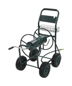  Carrello Avvolgitubi da Giardino Connettori 1/2