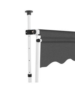 Tenda da Sole Retrattile Manuale 350 cm Antracite