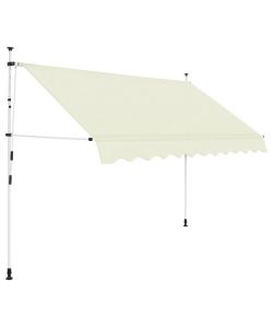 Tenda da Sole Retrattile Manuale 250 cm Crema