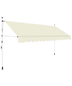 Tenda da Sole Retrattile Manuale 350 cm Crema