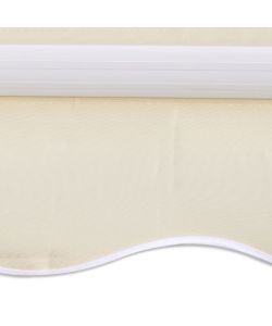 Tendone Parasole in Tela Crema 350x250 cm