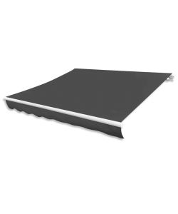 Tendone Parasole in Tela Antracite 300x250 cm