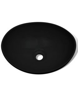 Lavello in Ceramica 40x33 cm Nero