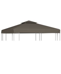 Copertura Superiore per Gazebo a 2 Strati 310 g/mq 3x3m Talpa