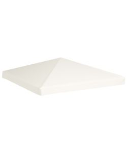Copertura Superiore per Gazebo 310 g/mq 3x3 m Bianco Crema