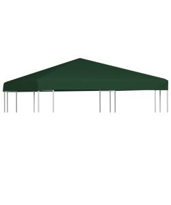 Copertura Superiore per Gazebo 310 g/mq 3x3 m Verde
