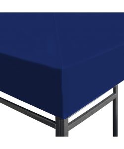 Copertura Superiore per Gazebo 310 g/m 3x3 m Blu