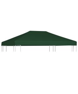Copertura Superiore per Gazebo 310 g/m 4x3m Verde