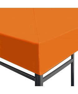 Copertura Superiore per Gazebo 310 g/m 4x3m Arancione