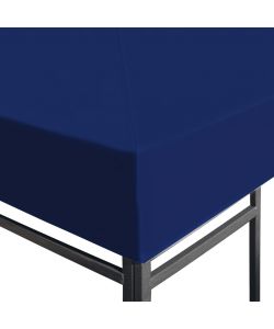 Copertura Superiore per Gazebo 310 g/m 4x3 m Blu