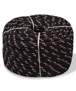 Corda Nautica in Polipropilene 6 mm 500 m Nera