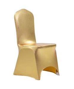 Coprisedia Elasticizzato 6 pz Oro