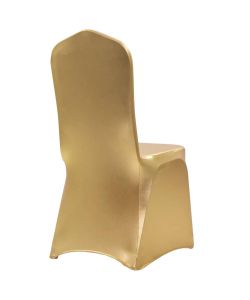 Coprisedia Elasticizzato 6 pz Oro