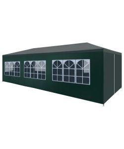 Tendone per Feste in PE 3x9 m Verde
