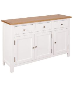 Credenza 110x33,5x70 cm in Massello di Rovere
