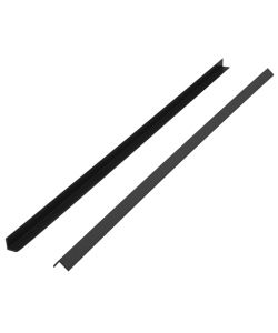 Profili Angolari per Decking in WPC 5 pz 170 cm Nero