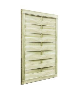 Cancello da Giardino in Legno Impregnato 100x125 cm Verde 45310