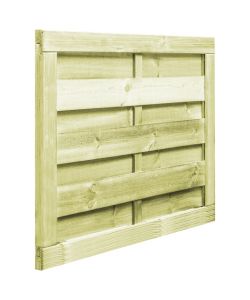 Cancello da Giardino in Legno Impregnato 100x75 cm Verde 45314