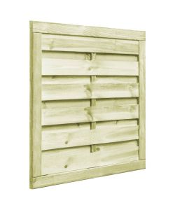 Cancello da Giardino in Legno Impregnato 100x100 cm Verde 45315