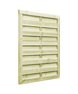 Cancello da Giardino in Legno Impregnato 100x125 cm Verde 45316