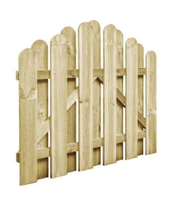Cancello da Giardino in Pino Impregnato 100x75 cm