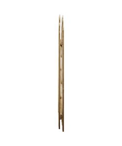 Cancello da Giardino in Legno di Pino Impregnato 100x100 cm