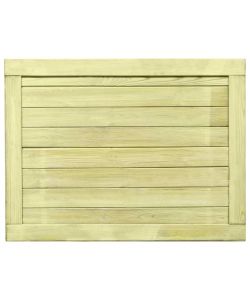 Cancello per Steccato in Legno di Pino Impregnato 75x100 cm