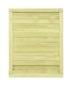 Cancello per Steccato in Legno di Pino Impregnato 125x100 cm