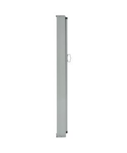 Tenda da Sole Laterale Retrattile 100 x 300 cm Grigia