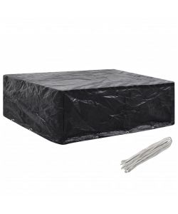  Copertura per Mobili da Giardino con 8 Occhielli 250x210x90 cm