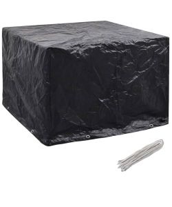  Copertura per Mobili da Giardino con 8 Occhielli 122x112x98 cm