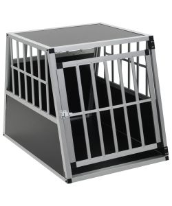 Trasportino per Cani con Porta Singola 65x91x69,5 cm