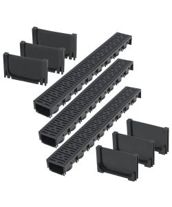 Canalette di Drenaggio in Plastica 3 m