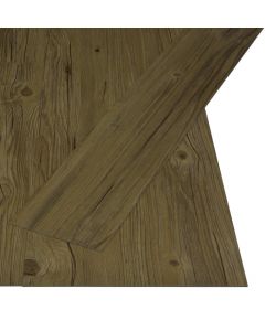 Listoni per Pavimenti Autoadesivi 4,46 mq 3 mm in PVC Marrone