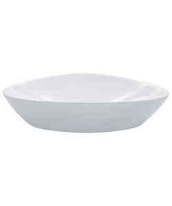 Lavandino 58,5x39x14 cm in Ceramica Bianco