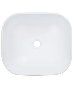 Lavandino 44,5x39,5x14,5 cm in Ceramica Bianco