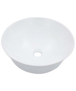 Lavandino 41x12,5 cm in Ceramica Bianco
