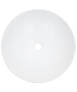 Lavandino 41x12,5 cm in Ceramica Bianco