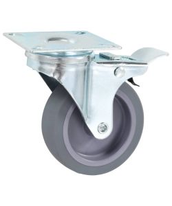 Ruote Girevoli con Doppio Freno 4 pz 75 mm 143421