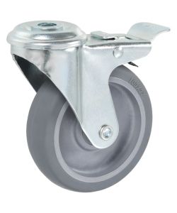 Ruote Girevoli con Foro per Bulloni 4 pz 100 mm 143432