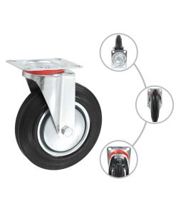 Rotelle Girevoli 4 pz 200 mm